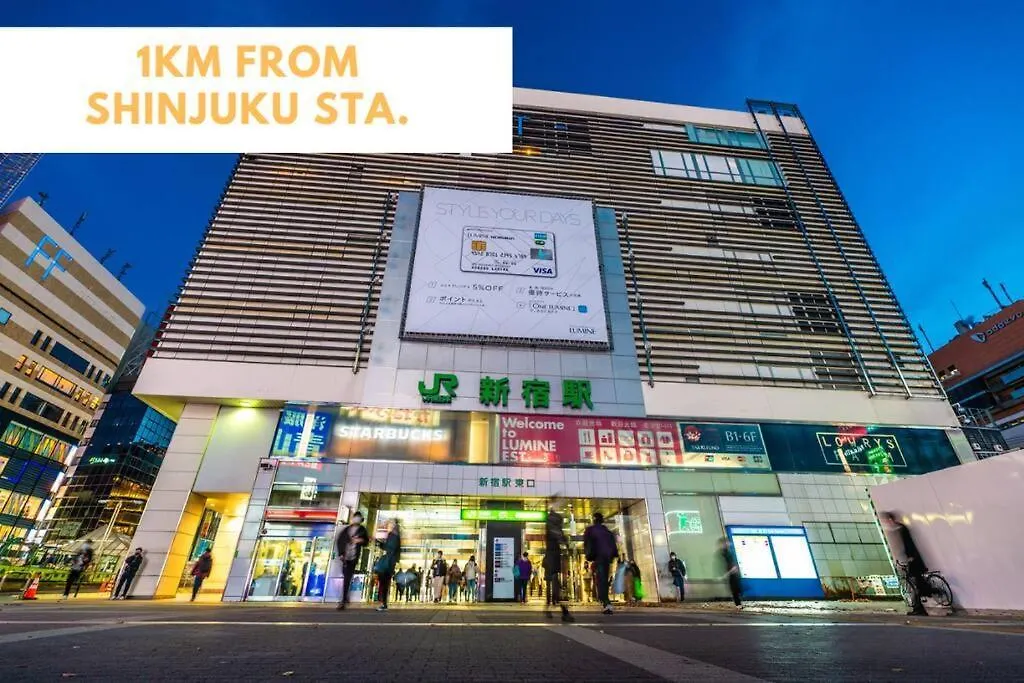 Apartmán Glanz Okubo 2F Prefektura Tokio